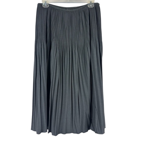 Nic + Zoe Dresses & Skirts - Nic + Zoe Gray Skirt Sz 10 Pleated Midi Skirt Quiet Luxury Minimalist Old Money